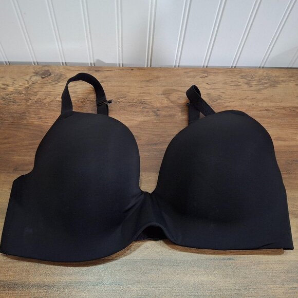 Auden Bliss Bra 36DD Black Wire Free Light Adjustable Straps - Picture 1 of 5